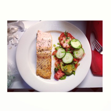 The highest compliment I got about the salad is that "it looked like the picture." Boom.